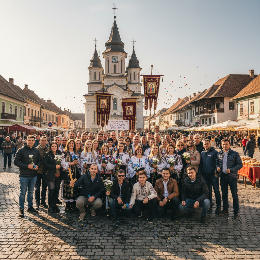 Aproape un milion de români sărbătoresc onomastica duminică, de Sfântul Andrei