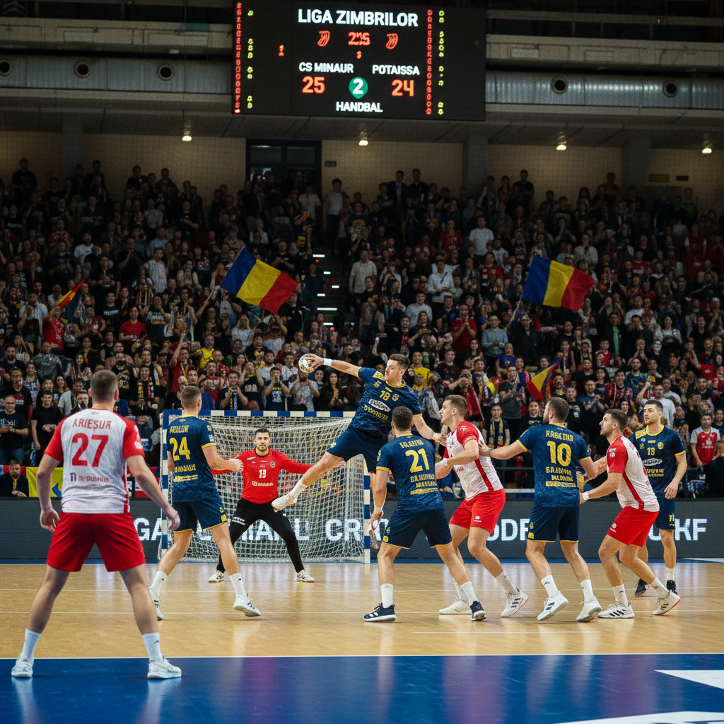 CS Minaur Baia Mare joacă în deplasare la Turda