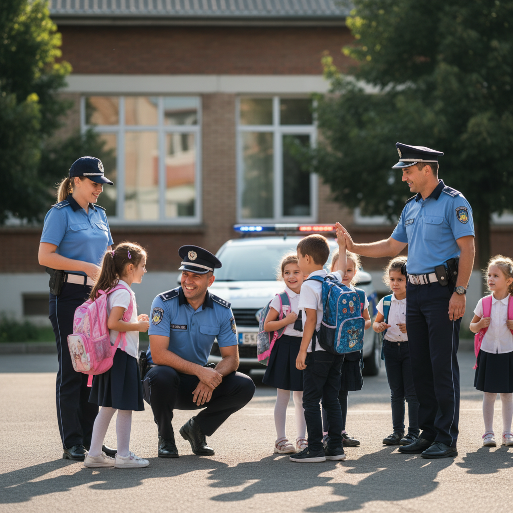 Poliția din Baia Mare, dedicată siguranței elevilor în școli