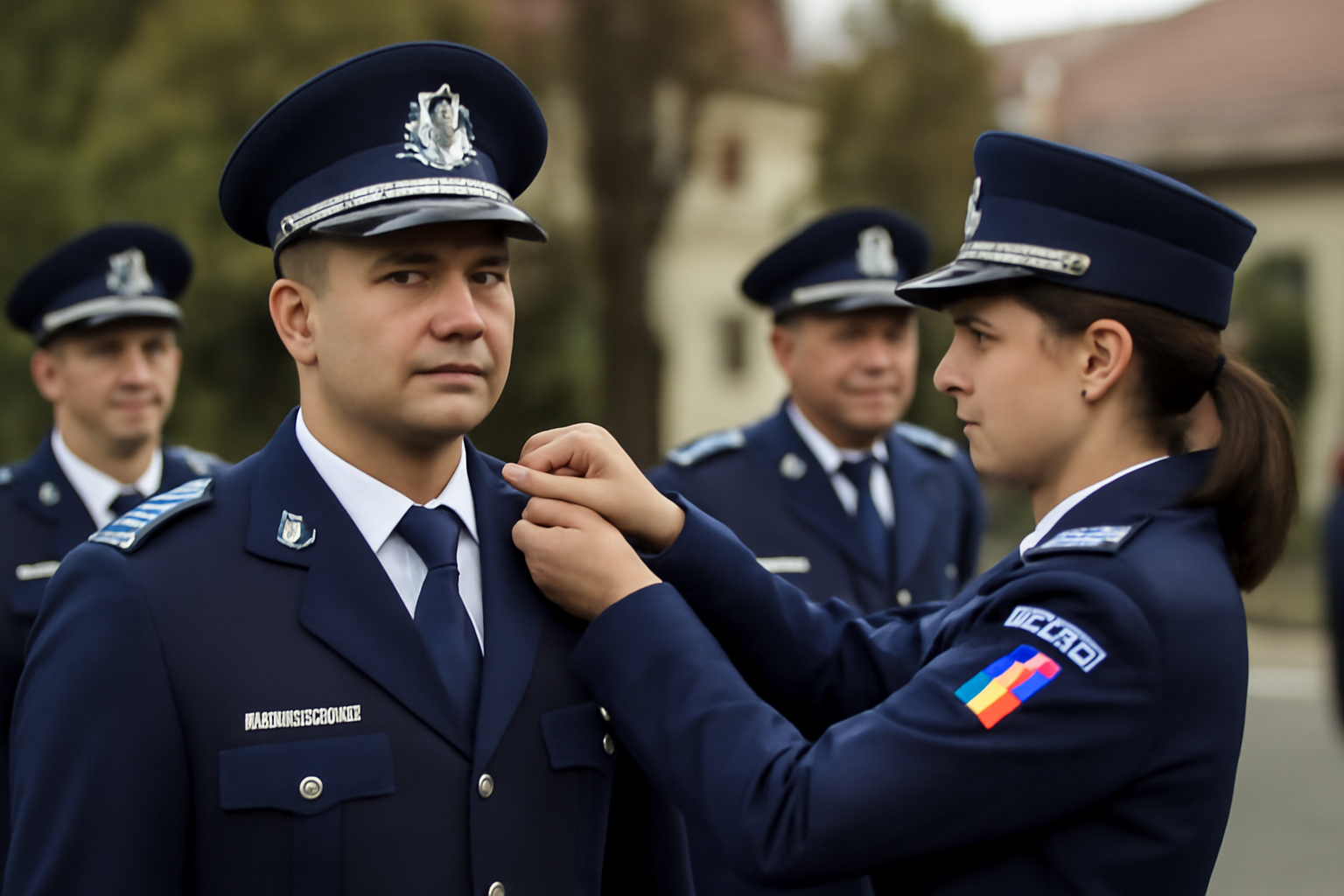 Promovări în grad la Jandarmeria Maramureș de Ziua Națională a României