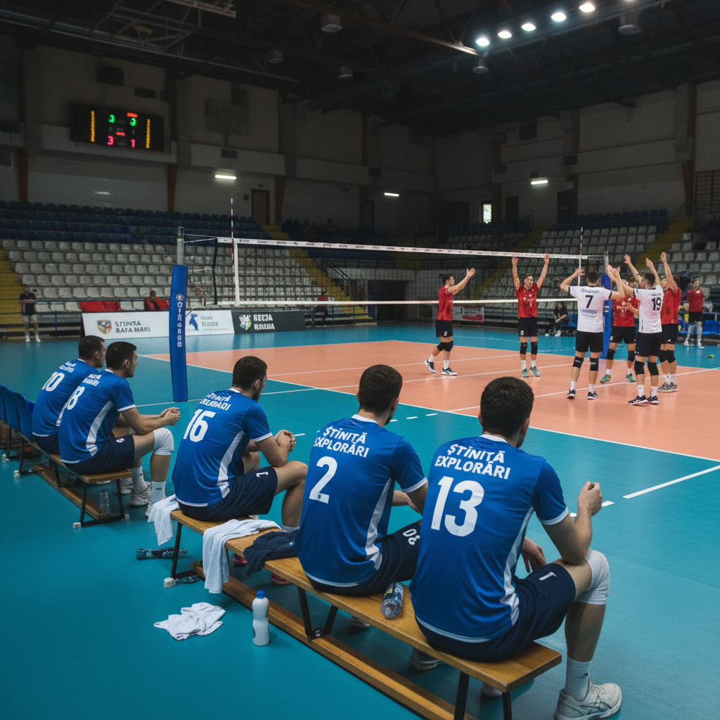 Știința Explorări Baia Mare suferă o înfrângere acasă